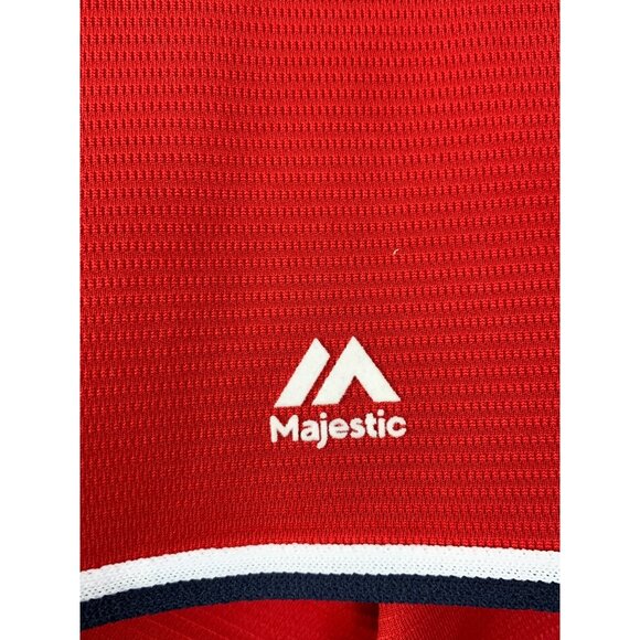 Bryce Harper Washington Nationals Majestic Cool Base Red Jersey Mens Size L MLB - Picture 8 of 8